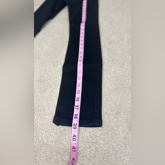 Universal Standard Seine High Rise 32" Skinny Jeans Solid Black - Picture 7 of 10